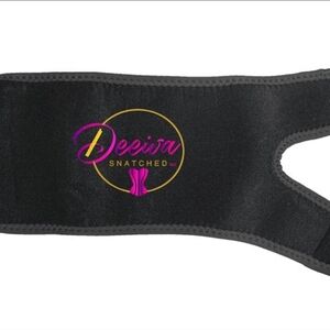 Deeiva Black ARM WRAP with Pink Logo